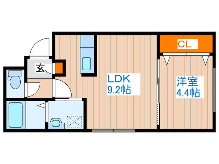 ＨＯＮＵ大谷学園前の物件間取画像