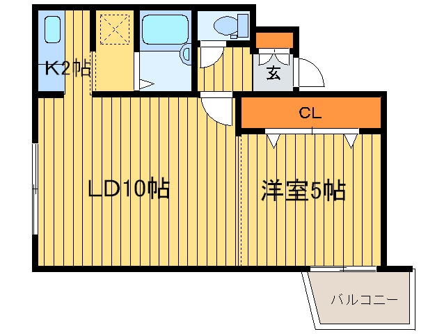 ハウスオブリザ平岸７番館の物件間取画像