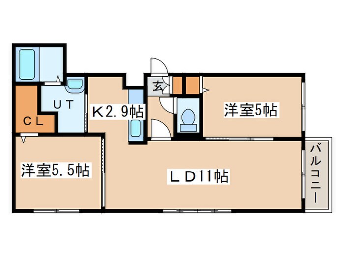 ＫＥＹ　ＨＯＵＳＥの物件間取画像