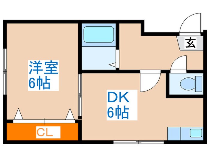 ノ－スランド南８条の物件間取画像