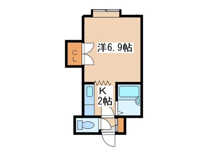 パステル月寒東Ａの物件間取画像