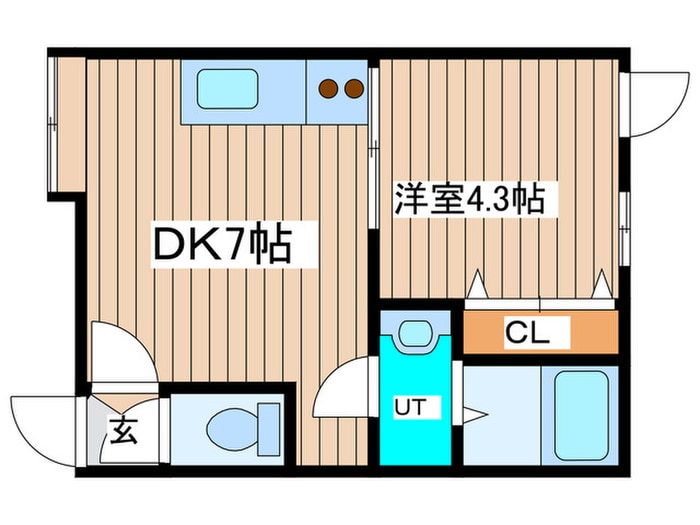 Ｒｏｙａｌ　ｃｏｕｒｔ　ＳＳＴの物件間取画像