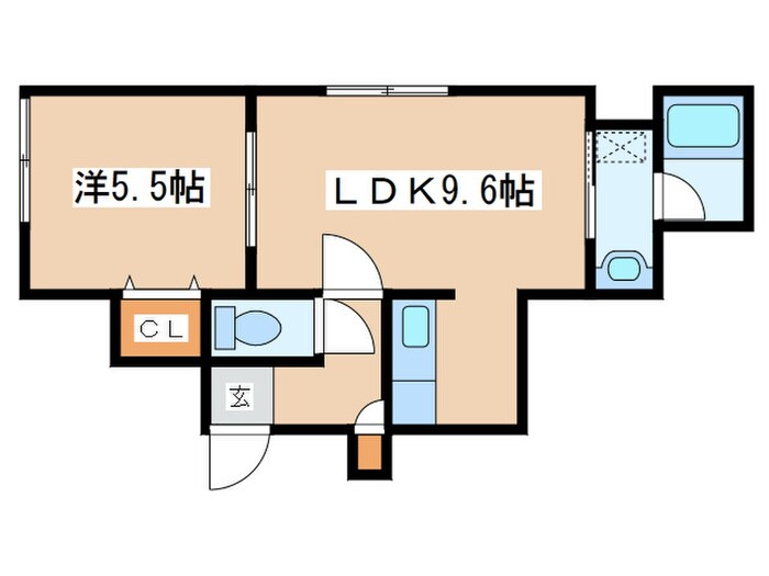セピア美園の物件間取画像