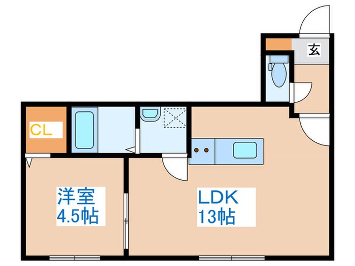 クレステージヒルズの物件間取画像