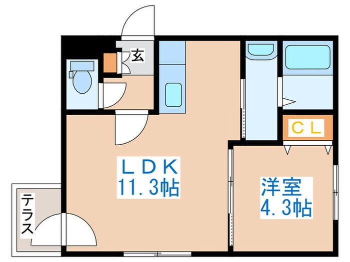 ＲＳ３－２の物件間取画像