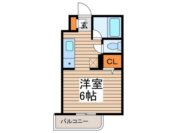 ヒューマンプラザ北大前（402）の物件間取画像