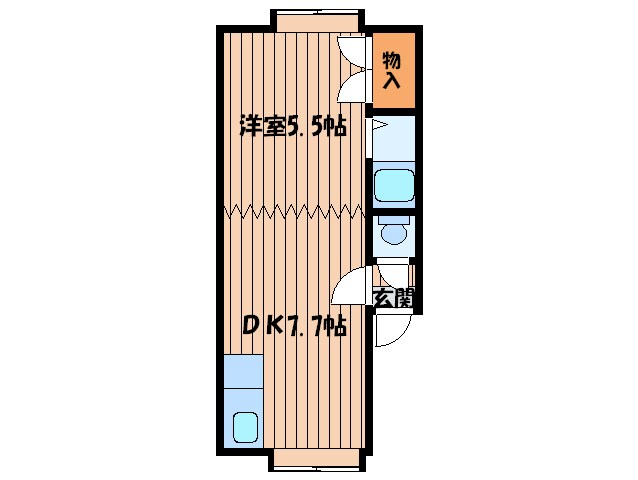 第３森住販マンションの物件間取画像