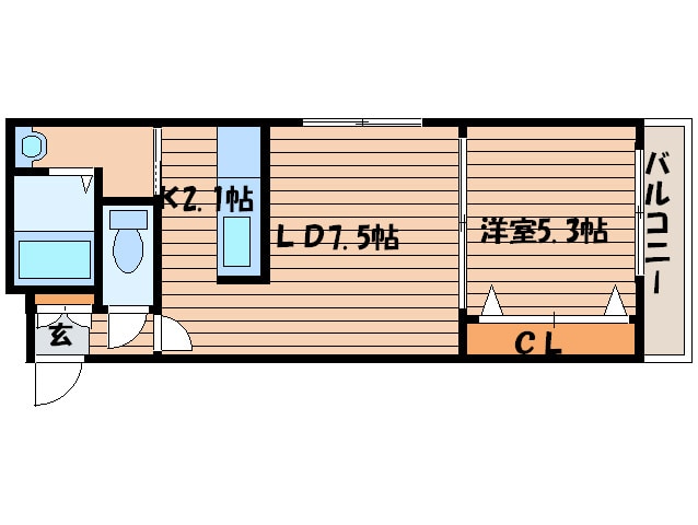 タカライ－ストプレイスの物件間取画像