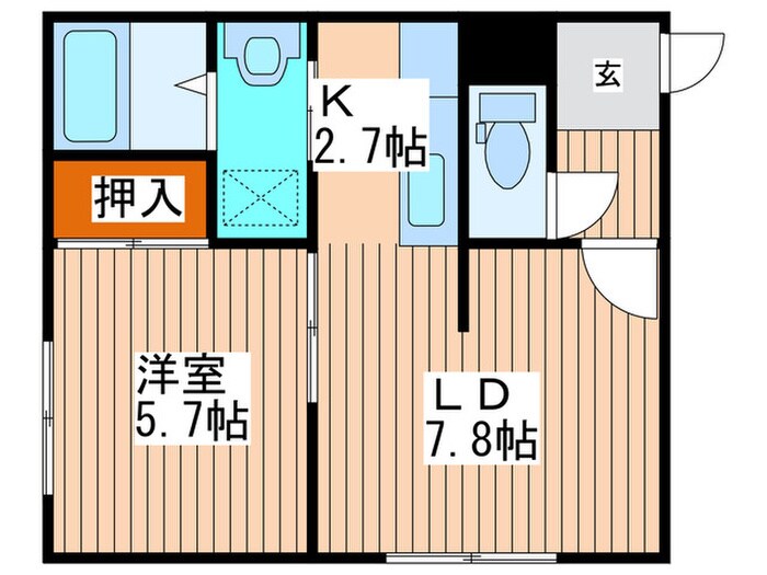 タウン２０の物件間取画像