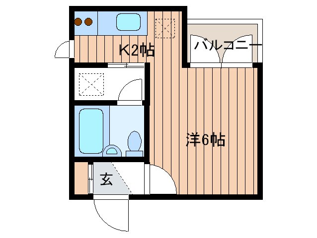 ベストＬ表参道の物件間取画像