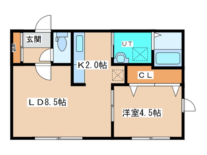 FIORITURA SAKAEDORIの物件間取画像