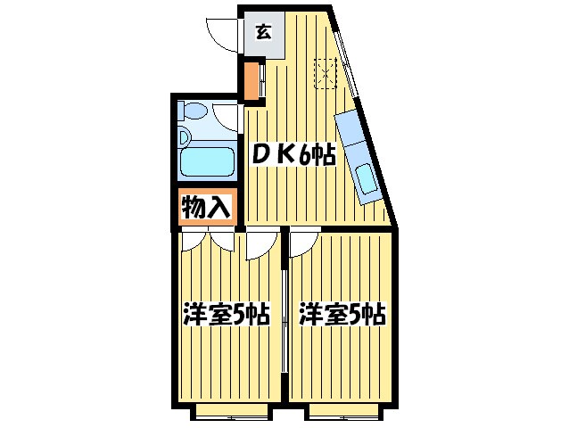 アークパレス桑園の物件間取画像