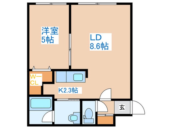 S-MODE発寒の物件間取画像