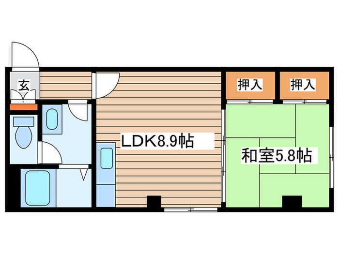 ＳＫマンションの物件間取画像