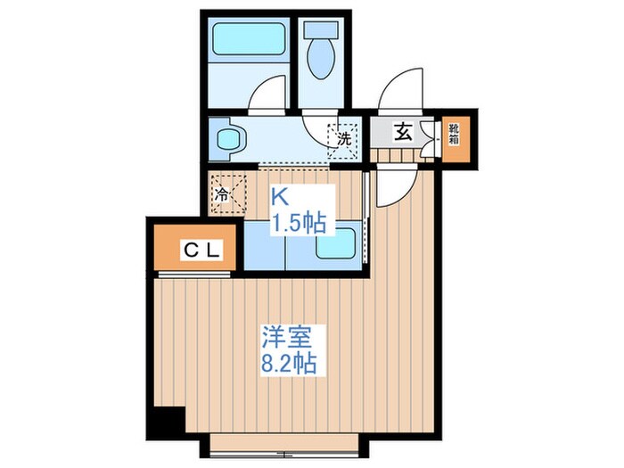 Ks　Stage　Asahimachiの物件間取画像