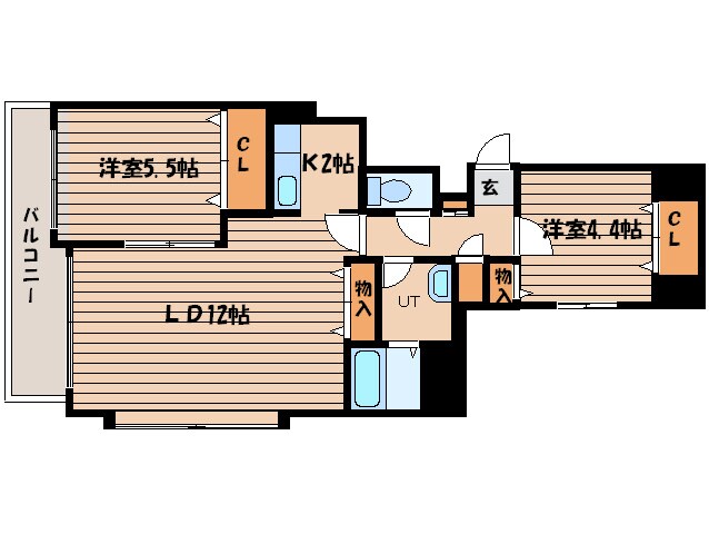 メトロマリオンの物件間取画像