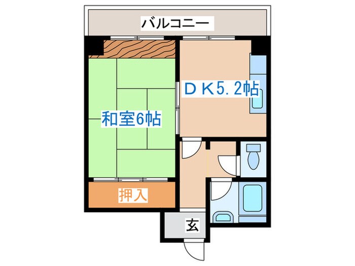 アルファスクエア北１３条の物件間取画像