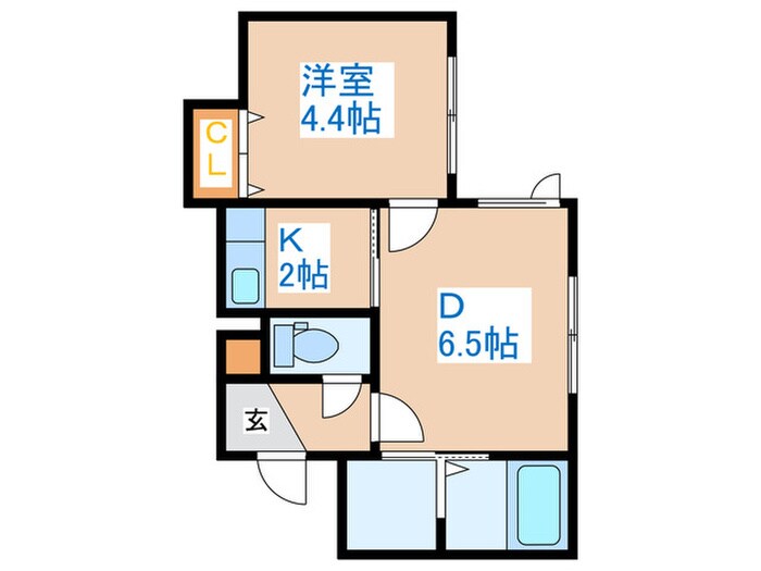 ブランノワ－ルインセンスの物件間取画像