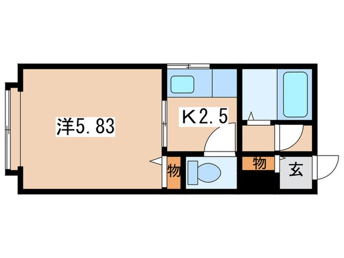 コート山鼻の物件間取画像