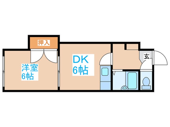 カサデ南郷の物件間取画像