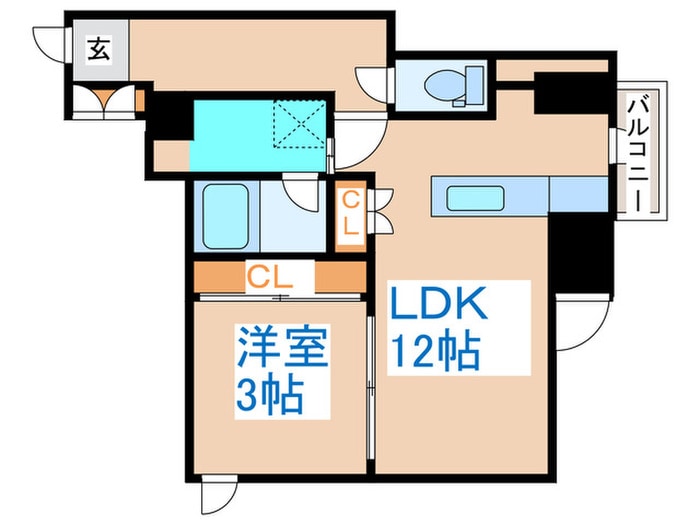 桂和レジデンス裏参道の物件間取画像