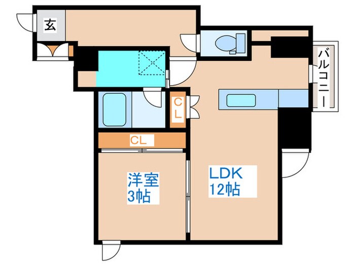 桂和レジデンス裏参道の物件間取画像