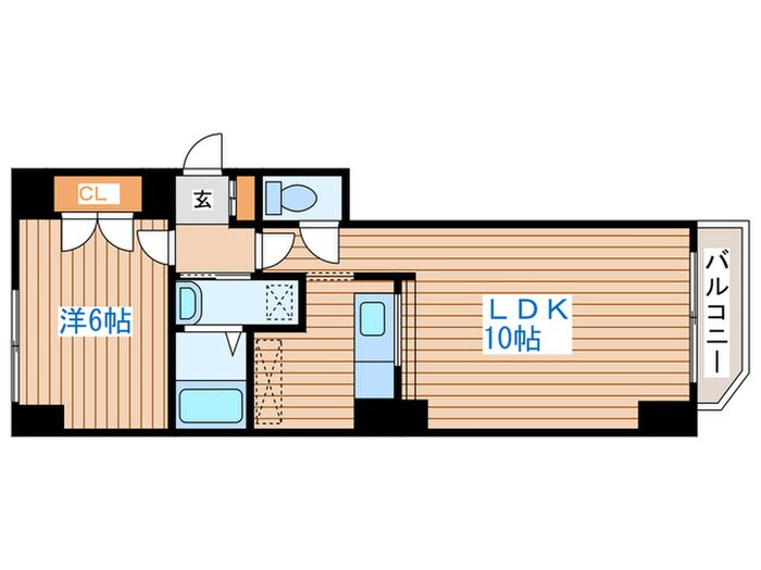 エ－デルホフの物件間取画像