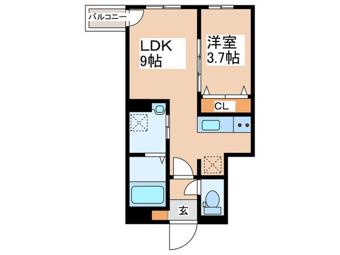 Court Tiaraの物件間取画像