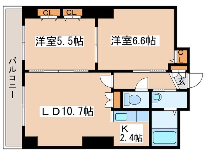 フォルテの物件間取画像