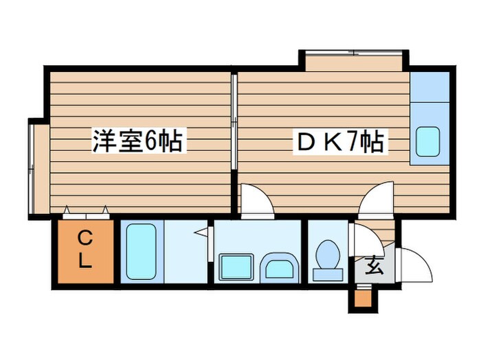 アーバンスクエア北２９の物件間取画像