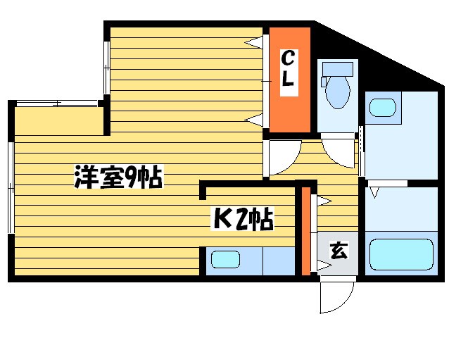 エルムⅡの物件間取画像