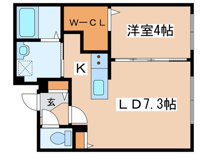 ロイヤルガーデン北6条の物件間取画像