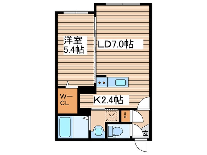 S-RESIDENCE札幌東astrazeの物件間取画像