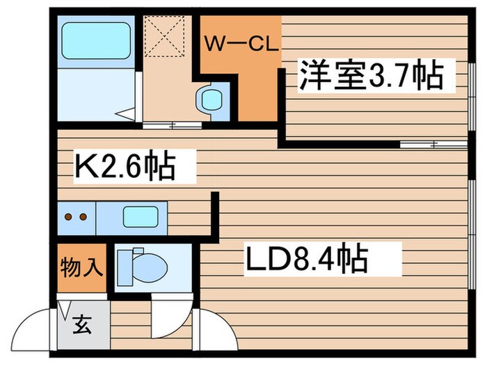 Ｍａｉｓｏｎ　ｄｅ　ｅｓｔの物件間取画像