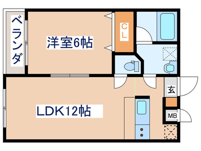 STS本通の物件間取画像