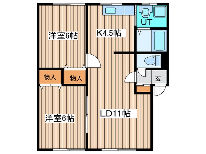 エクセレント１７の物件間取画像