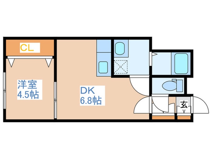 ヒルズ山の手の物件間取画像