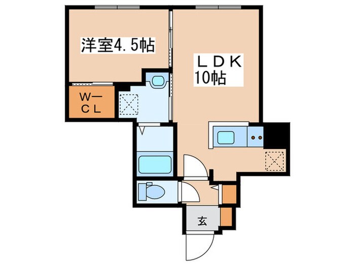 Ｃｈｅｒｉｓｉｓ北円山の物件間取画像