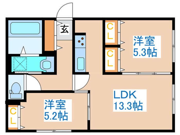 MIRAIs TERRACEの物件間取画像