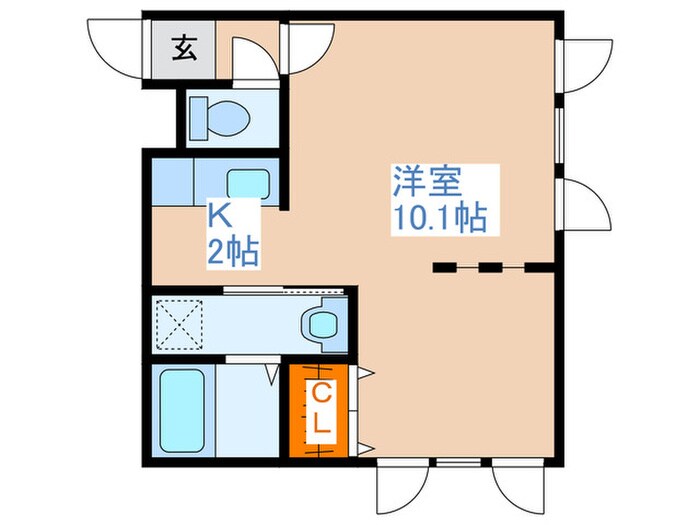 ドゥアズガ－デンの物件間取画像