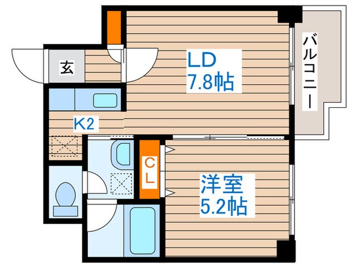 ＩSグランデ札幌の物件間取画像