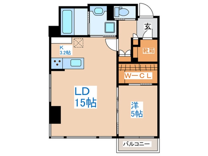 S-RESIDENCE円山鳥居前の物件間取画像