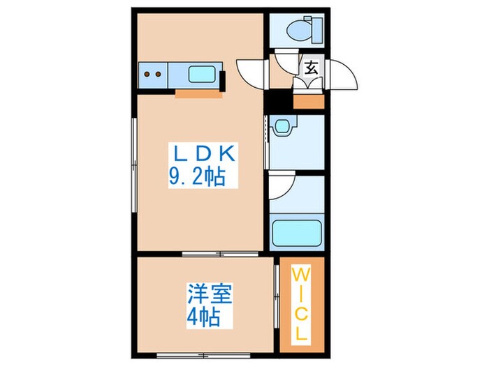 Ｐｌａｔｉｎｅの物件間取画像