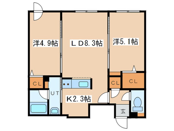 Ｍａｉｓｏｎ　ｄｅ　Ｋの物件間取画像