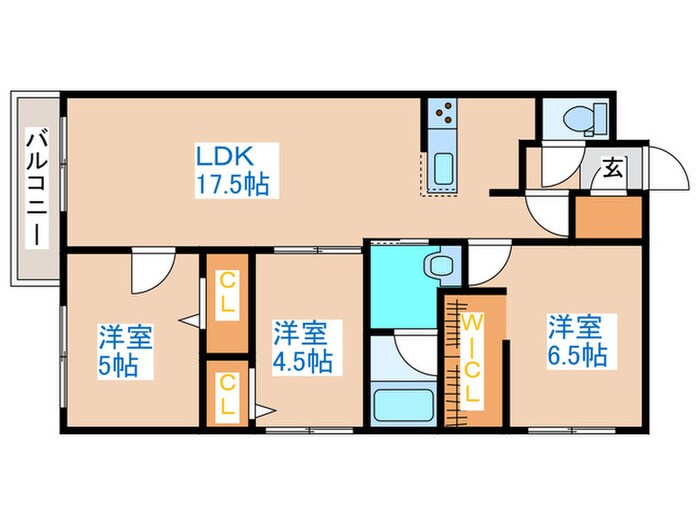 Attraenteの物件間取画像