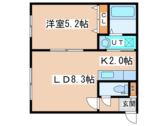 グランディールの物件間取画像