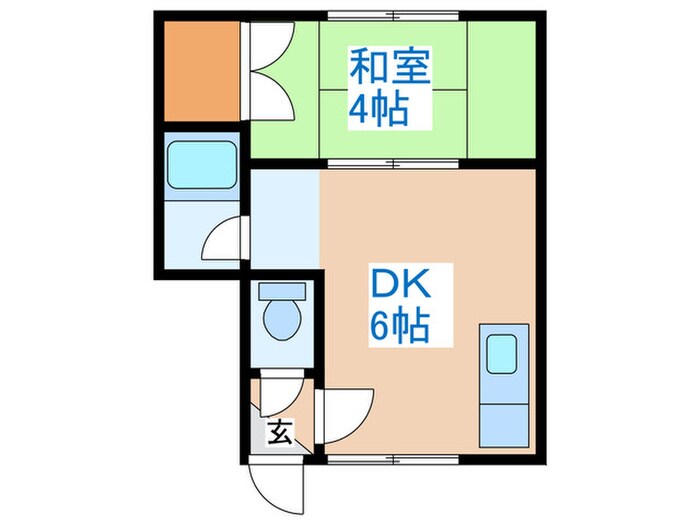 ロジェ曙Ⅱの物件間取画像