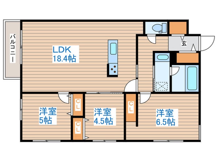 ZABO HILLS 南山鼻の物件間取画像