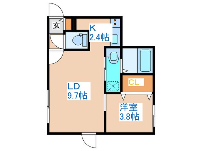 仮）SENNA栄通17MSの物件間取画像