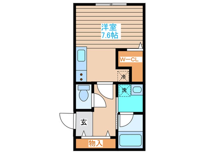 カレラ豊平2ndの物件間取画像